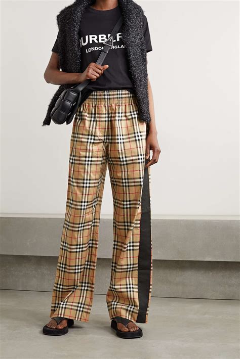 burberry wide leg pants